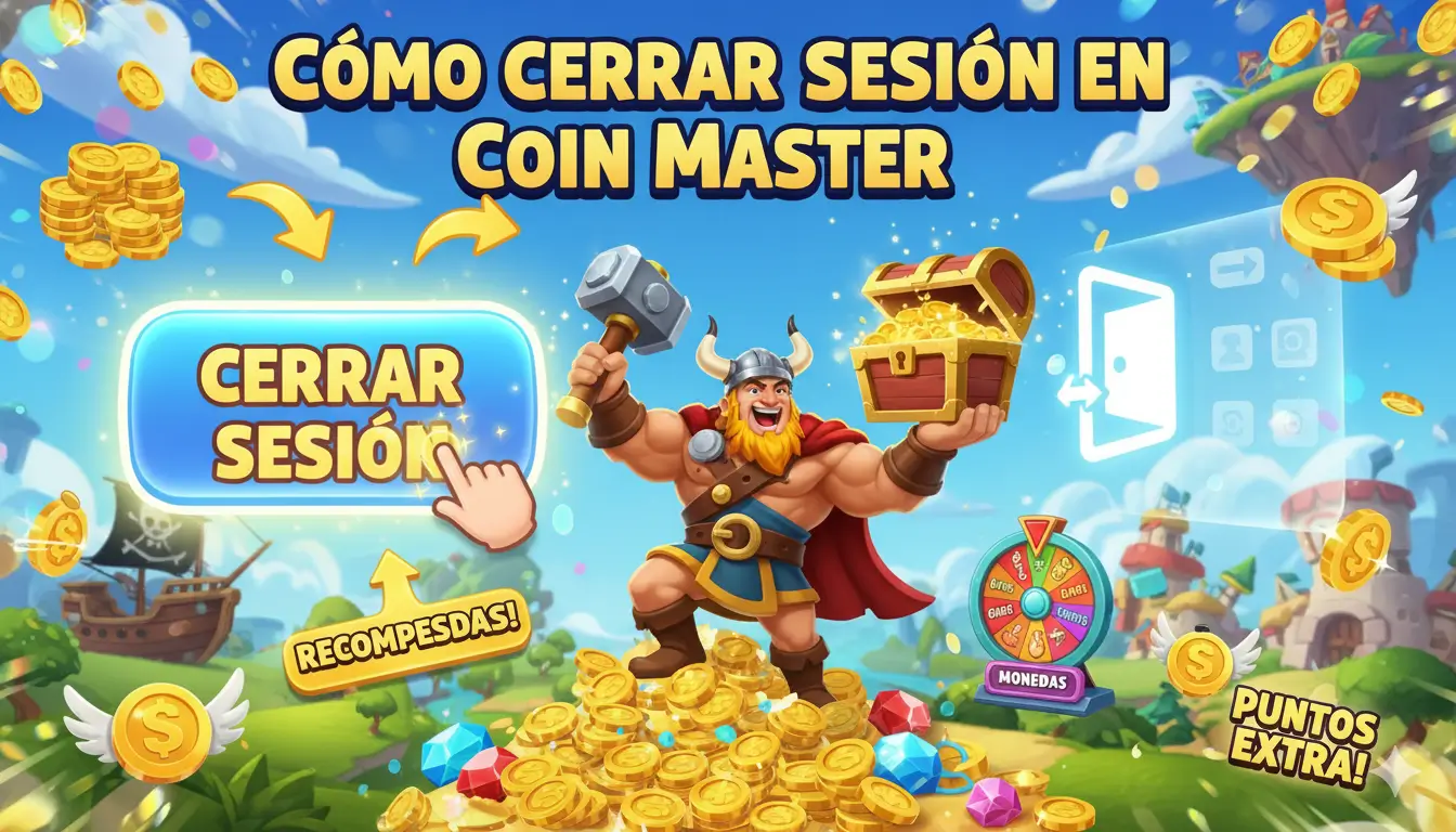 Cerrar Sesión en Coin Master