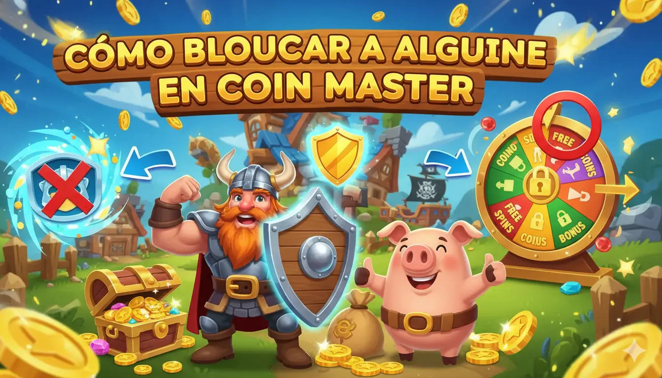 Cómo bloquear a alguien en Coin Master