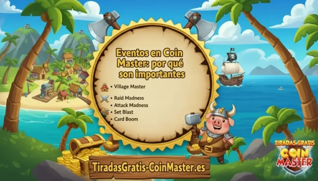 Eventos en Coin Master