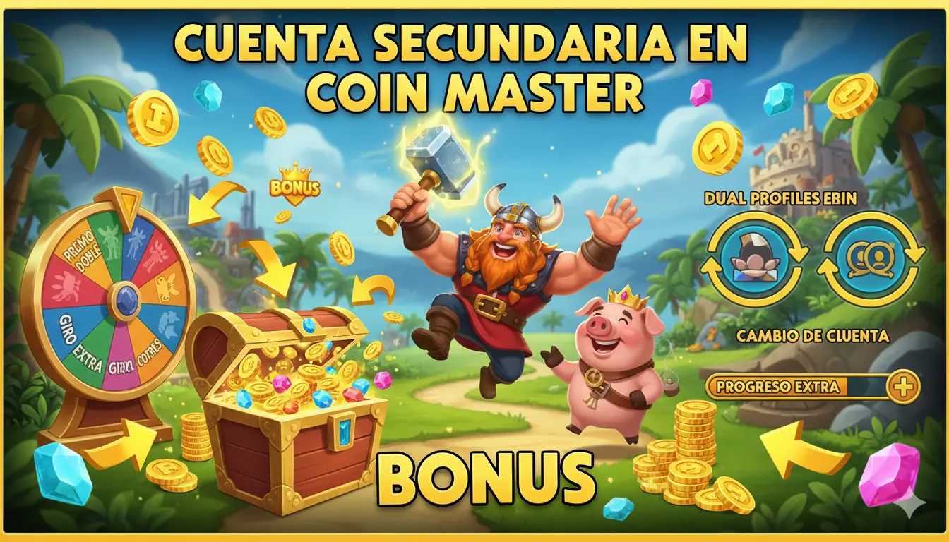 Cuenta Secundaria En Coin Master