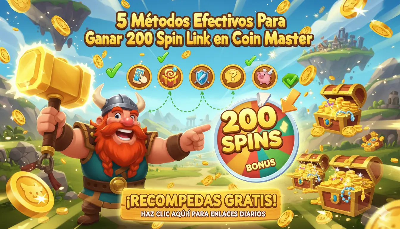 Ganar 200 Spin Link en Coin Master
