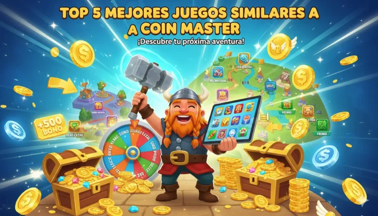 Top 5 Mejores Juegos Similares a Coin Master