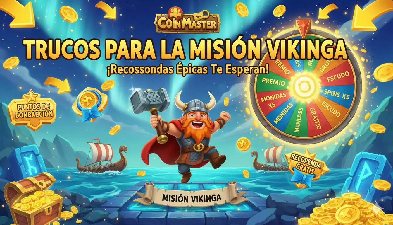 Trucos para la Misión Vikinga (Viking Quest) en Coin Master