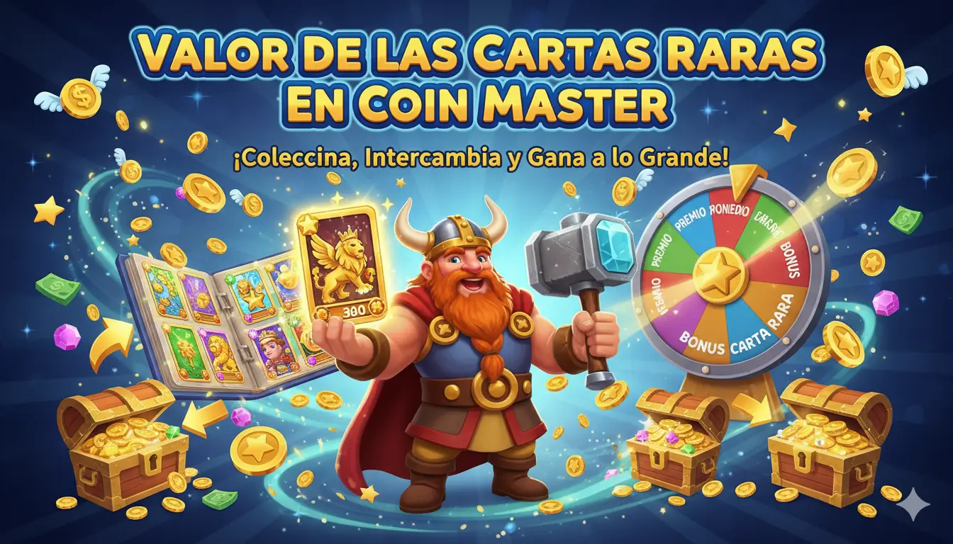 Valor De Las Cartas Raras En Coin Master