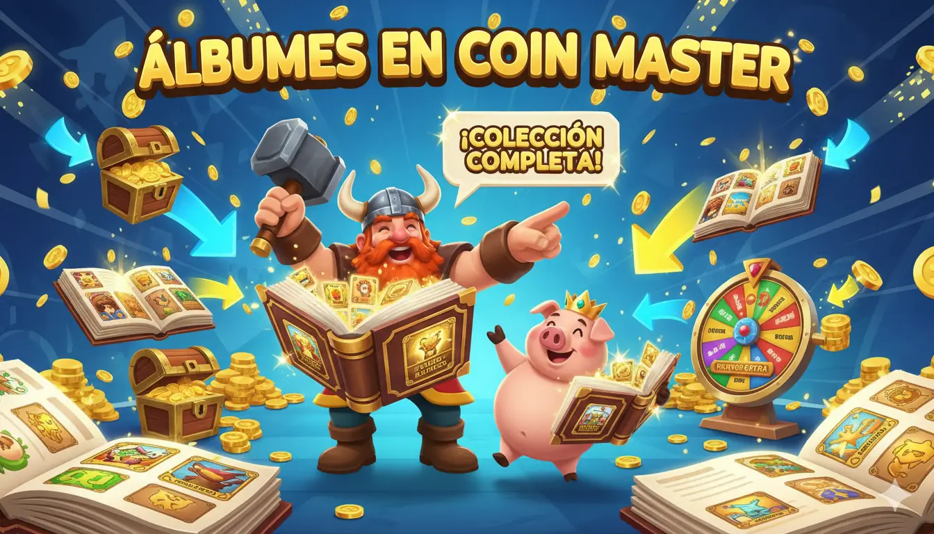 Álbumes en Coin Master