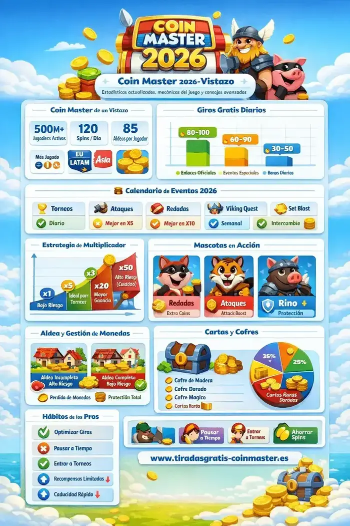 Coin Master Infografías