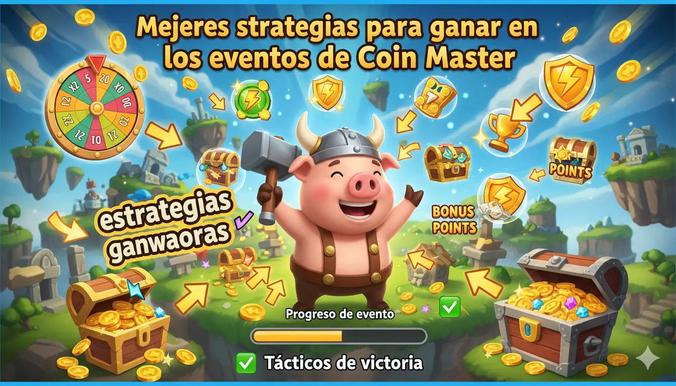 Estrategias Ganadoras para Eventos en Coin Master