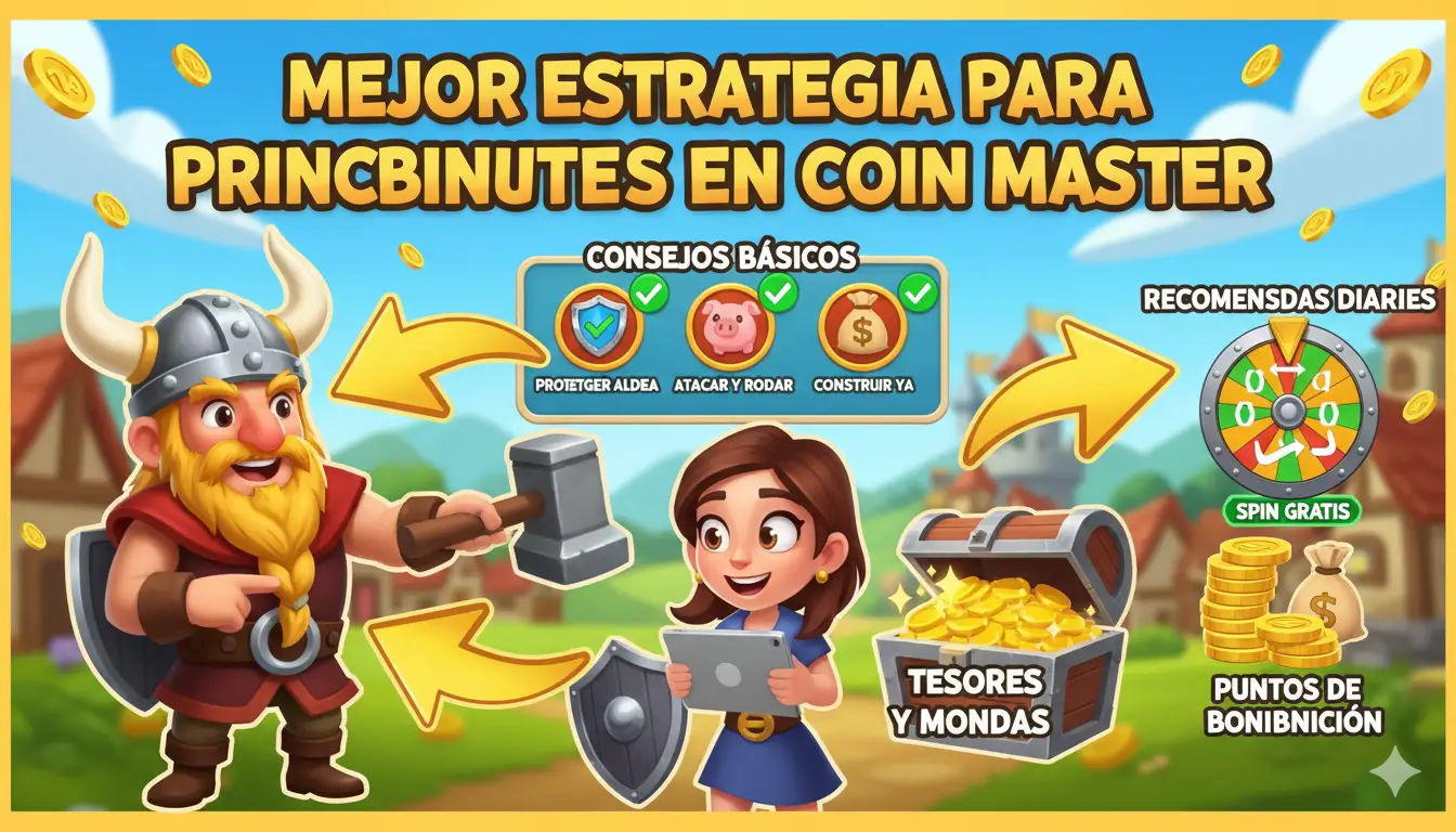 Mejor Estrategia para Principiantes en Coin Master