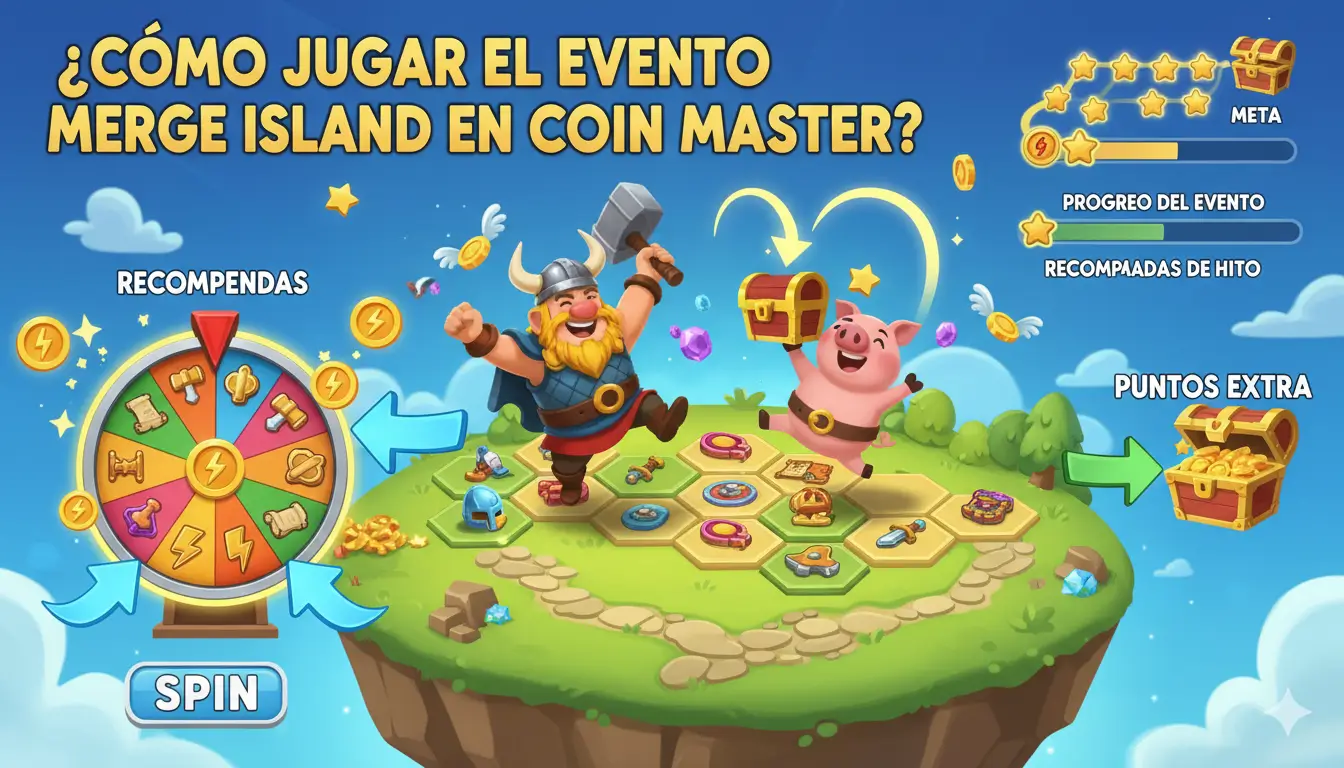 Merge Island en Coin Master