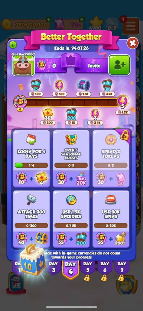 Present Pursuit en Coin Master