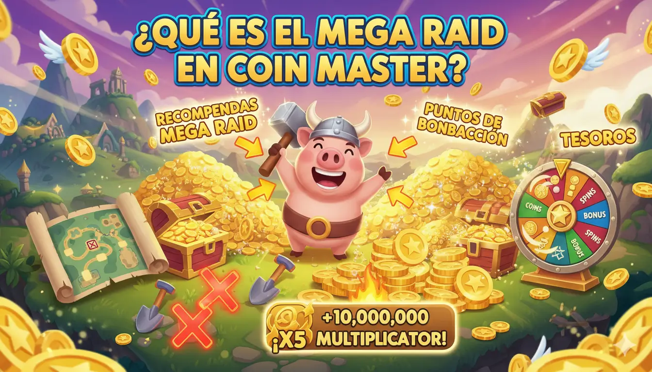 Mega Raid en Coin Master