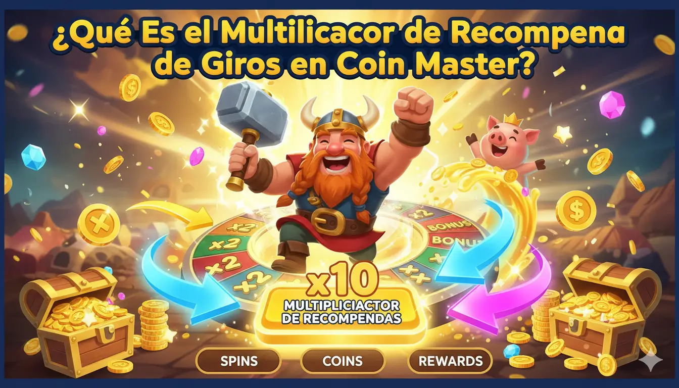 Multiplicador de Giros en Coin Master