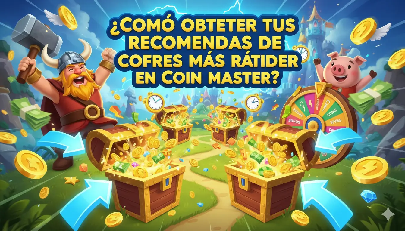 Recoger Cofres Más Rápido en Coin Master